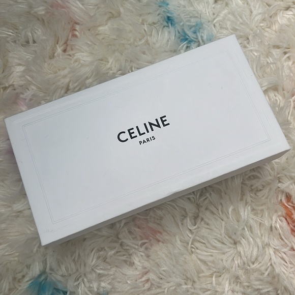 Celine Triomphe 01 acetate blonde Havana sunglasses with case and box - Picture 7 of 7